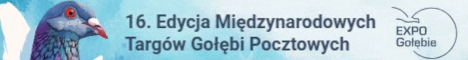 ExpoGołębie 2025 - 16 Międzynarodowe Targi Gołębi Pocztowych